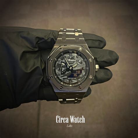 audemars piguet gshock|g shock casioak modification.